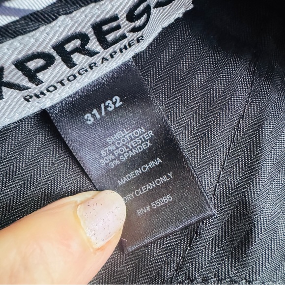 Express photographer dress pants gray 31x32 - Picture 10 of 10